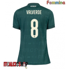 Real Madrid Federico Valverde #8 Seconda Maglia Femmina 2026-27 Manica Corta